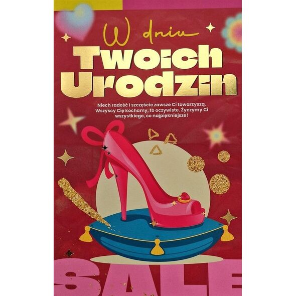 Karnet Urodziny dziewczęce
