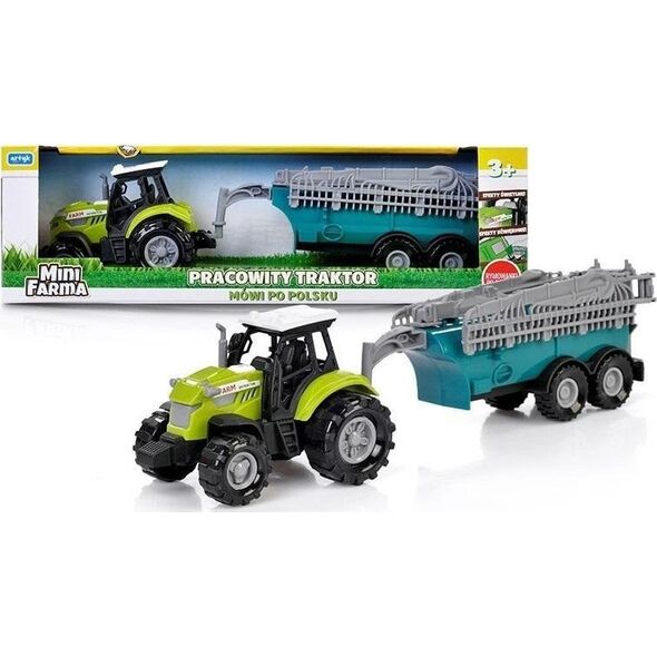 Mini Farma traktor z przyczepą