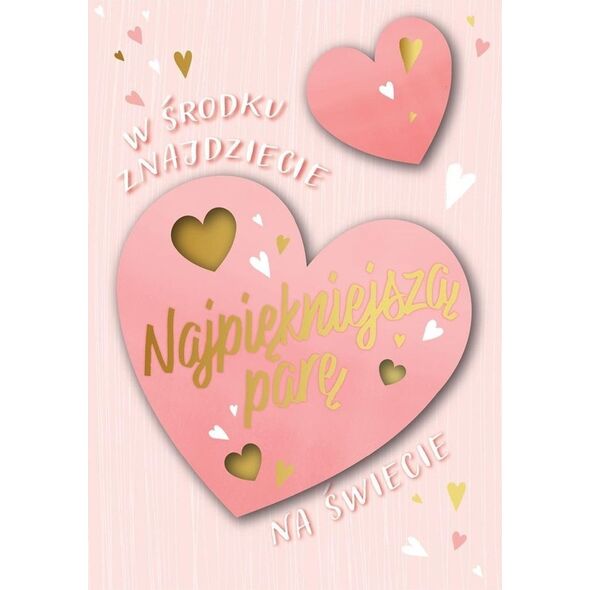 Karnet DK-1221 Najpiękniejsza para