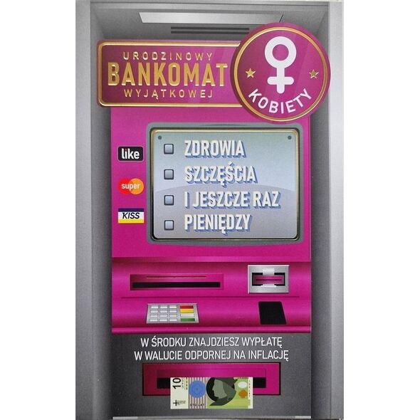 Karnet Urodziny damskie