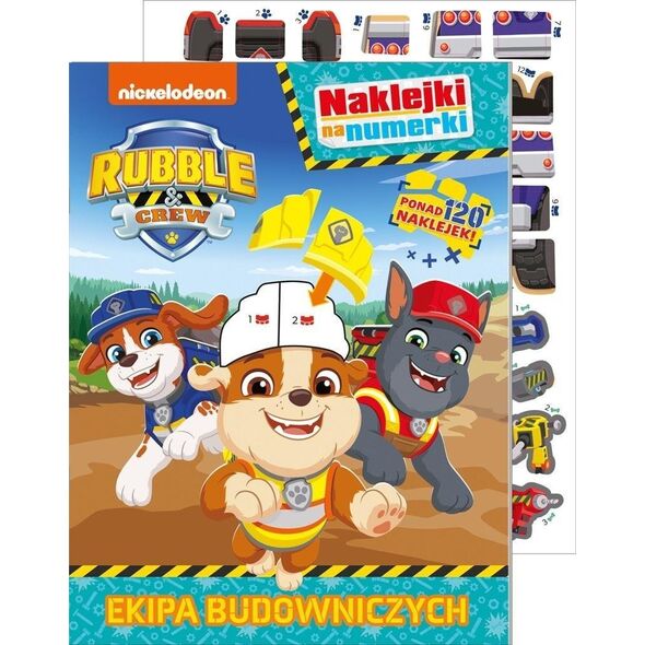 Naklejki na numerki. Ekipa Budowniczych