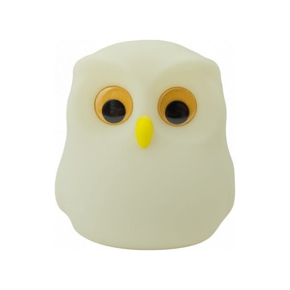 Lampka Nocna Dziecięca Led Sowa Biała Mw20725 Eco Light
