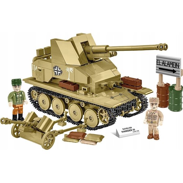 Klocki COBI 3131 Niszczyciel czołgów Sd.Kfz.139 Marder III