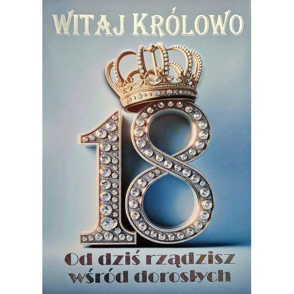 Karnet Urodziny 18 3K