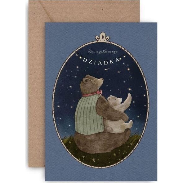 Kartka dla wyjątkowego dziadka - Grandpa Bear
