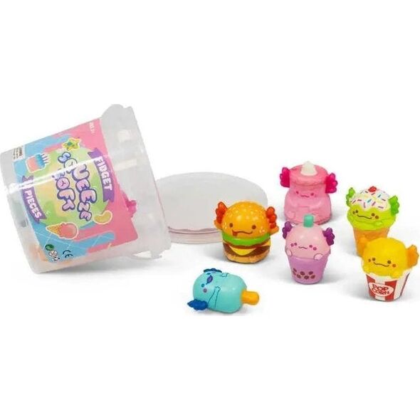 Gniotek Mochi w kształcie axolotla