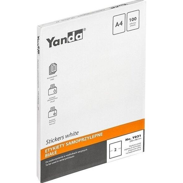 Etykiety samoprzylepne NO.Y031 YANDA