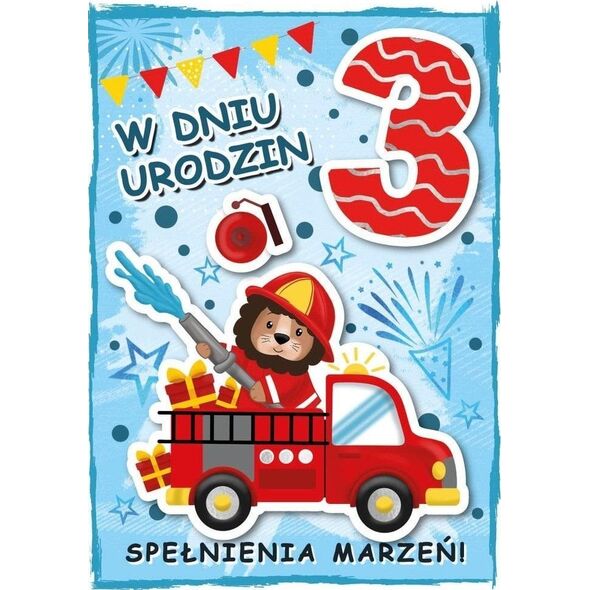 Karnet Urodziny 3