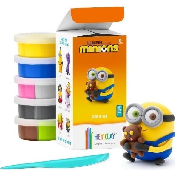 Hej Clay - Minionki: Bob i Tim + akcesoria