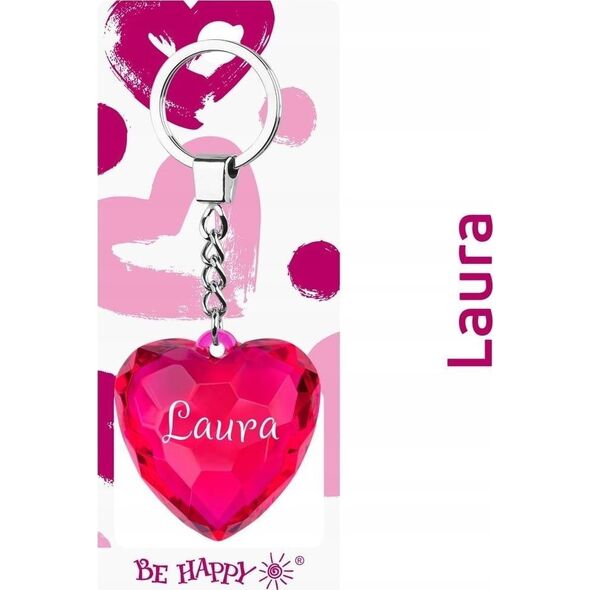 Brelok serce Laura
