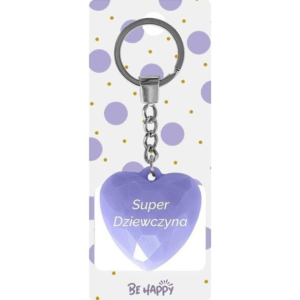 Berlok prezentowy z napisem Super Dziewczyna