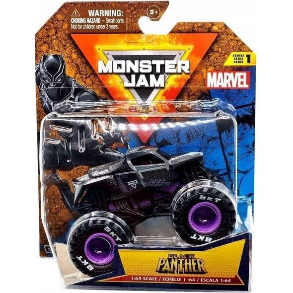 Monster Jam 1:64 Marvel die-cast