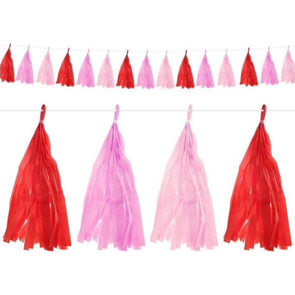 Girlanda papierowa Frędzelki 250cm
