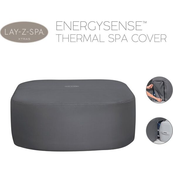 Bestway Pokrywa termiczna pokrowiec ENERGYSENSE do Lay-Z-Spa 201 cm 60332