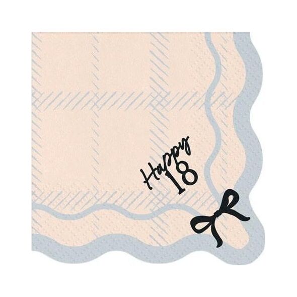 Serwetki Happy 18 33x33cm 12szt