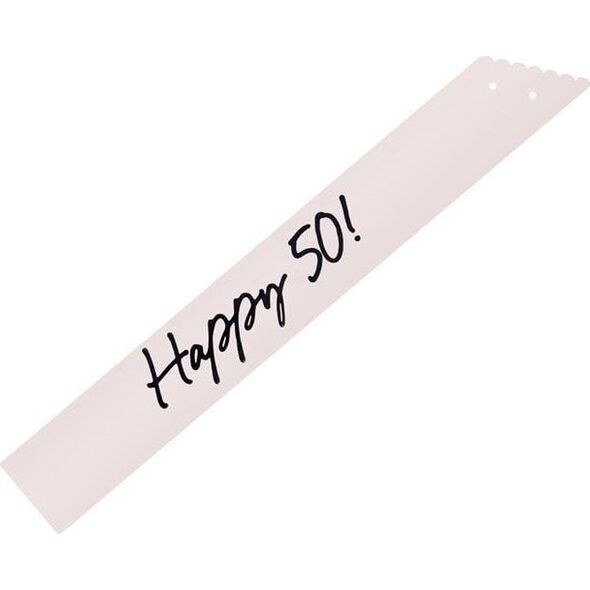 Szarfa Happy 50 krem 76cm