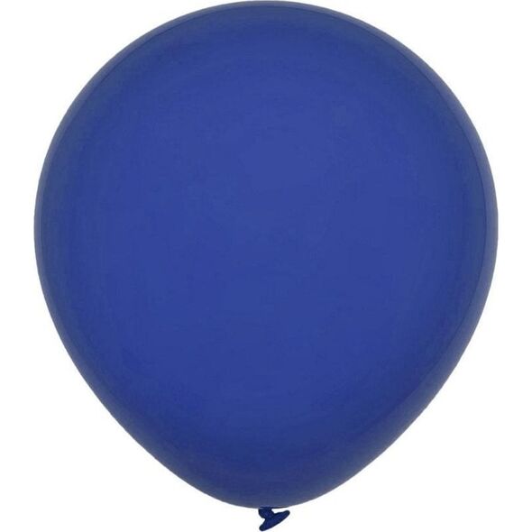 Balony Decomex pastel Midnight Blue 100szt