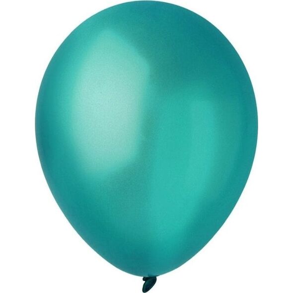 Balony Decomex metallic Emerald Green 100szt