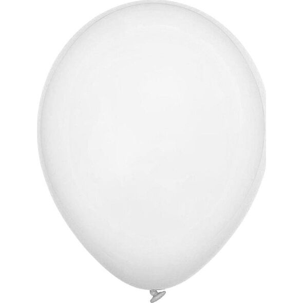 Balony Decomex pastel White 100szt