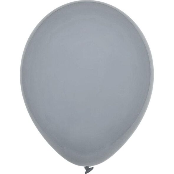 Balony Decomex pastel Grey 25szt