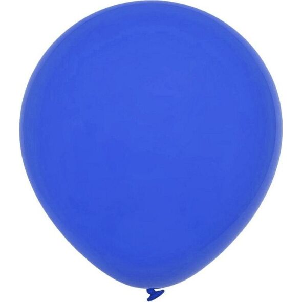 Balony Decomex pastel Royal Blue 100szt