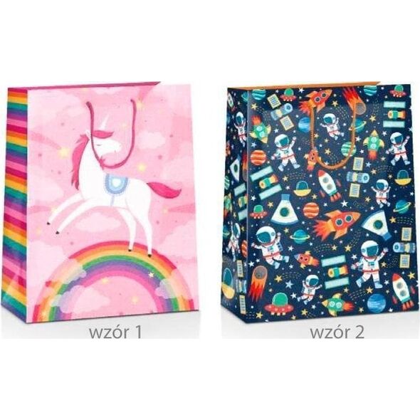 Torba prezentowa Grand Kids 45x33x10cm MIX