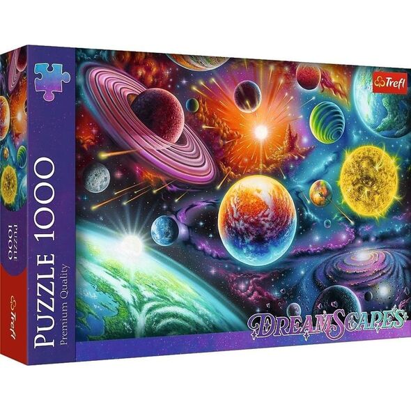 Puzzle 1000 DreamScapes: Kosmiczna przygoda TREFL