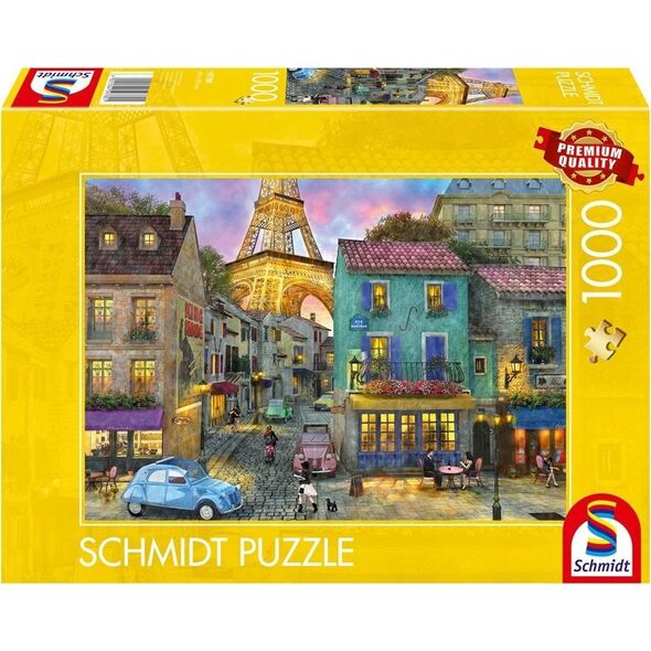 Puzzle PQ 1000 Ulice Paryża Francja G3