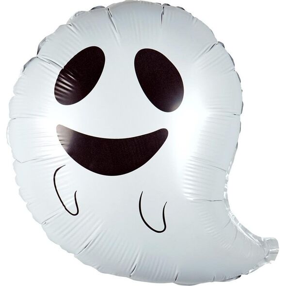 Halloweenowy balon foliowy duszek EDUKAMP