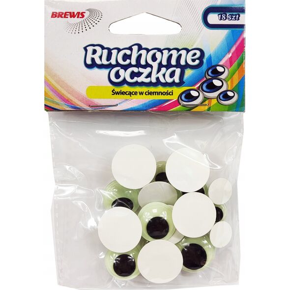Ruchome oczka 18szt