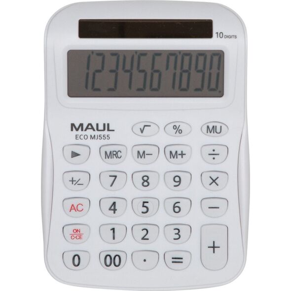 Kalkulator biurkowy ECO MJ555 10-pozycyjny czarny