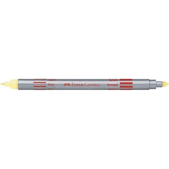 Flamastry dwustronne pastel 10 kol. FABER CASTELL