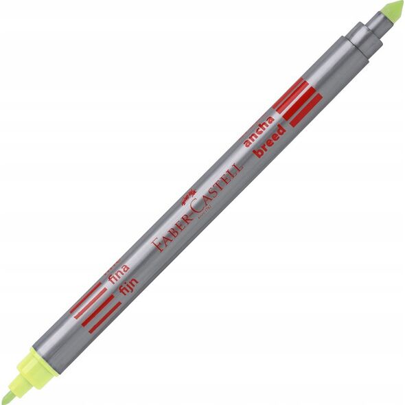 Flamastry dwustronne pastel 10 kol. FABER CASTELL