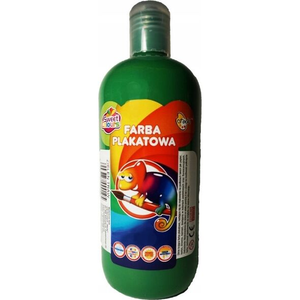 Farba plakatowa trawiasta zielona 500ml