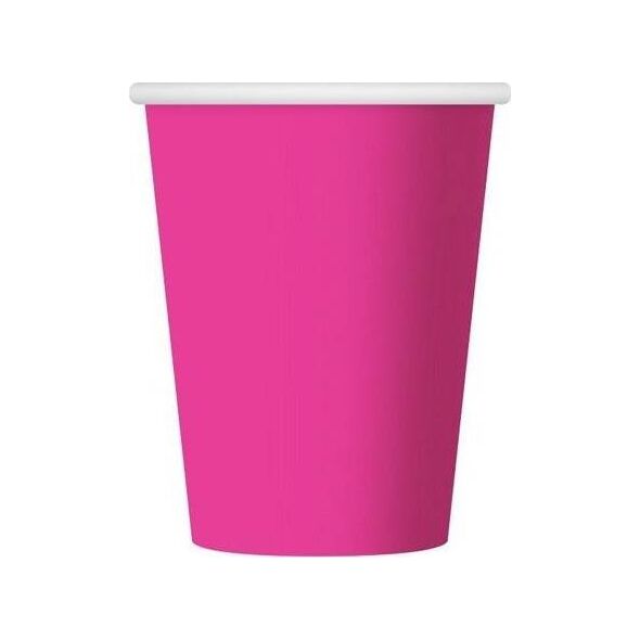 GoDan Kubeczki różowe 270 ml 6 sztuk uniwersalne (17648)