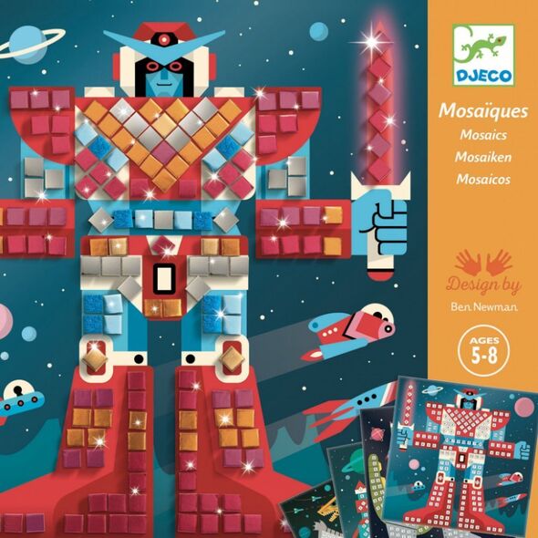 Djeco Djeco Kūrybinis rinkinys-mozaika - Kosmosas