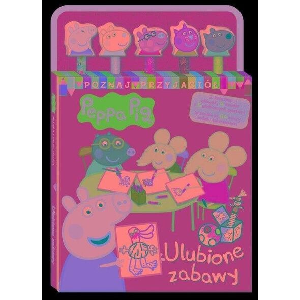 Media Service Zawada Peppa Pig Poznaj przyjaciół cz.1 Ulubione zabawy