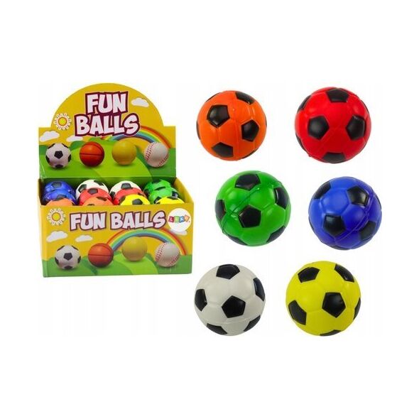 LeanToys Mała Piłeczka Miękka Piankowa Football 5,5cm LEAN TOYS