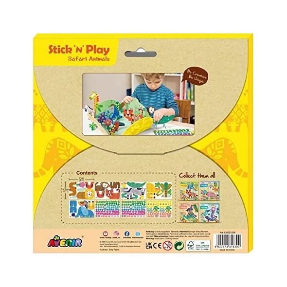 Stickn Stick "N" Play - Zwierzta safari