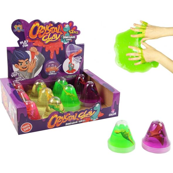 Trifox MASA MAGICZNA SLIME Z DINOZAUREM 150g