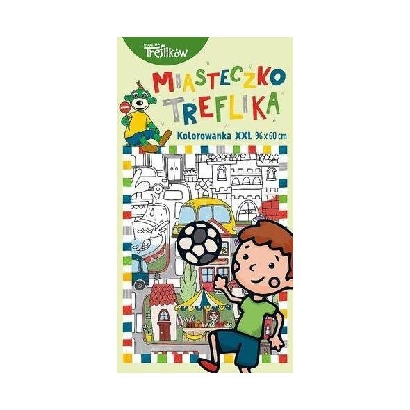 Monumi Kolorowanka XXL. Miasteczko Treflika