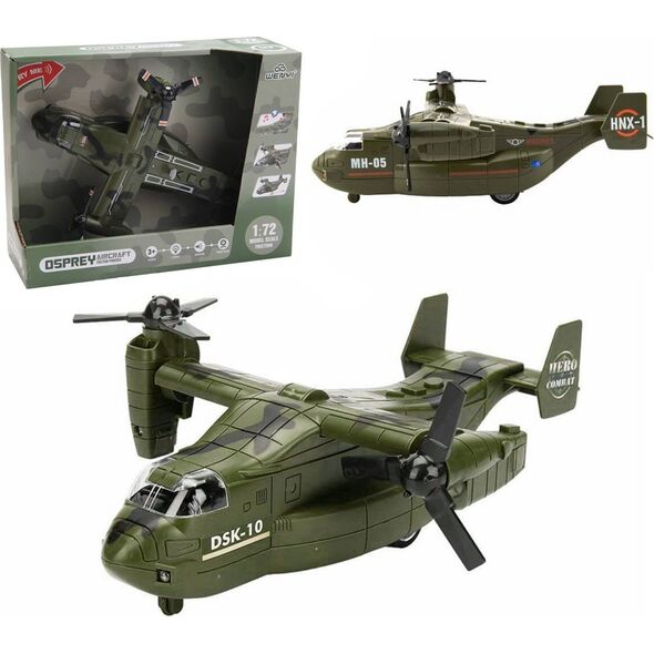 Trifox HELIKOPTER WOJSKOWY ŚWIATŁO I DŹWIĘK