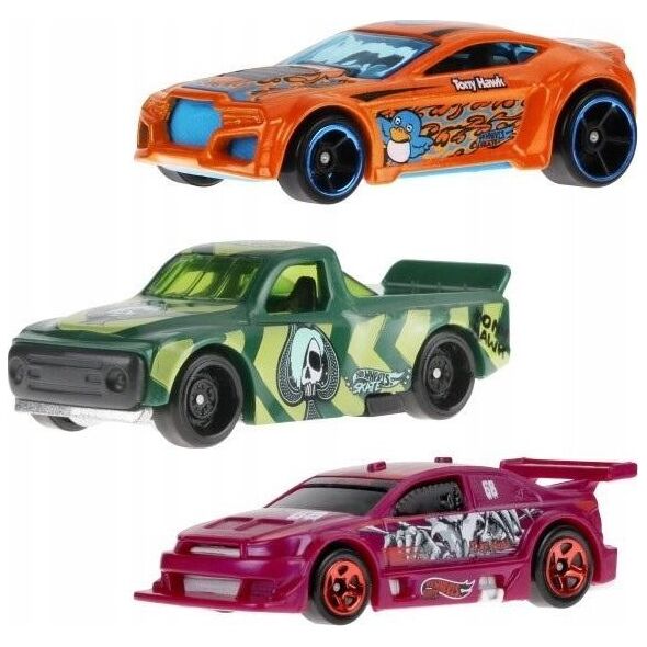 Mattel Hot Wheels Skate Deskorolka + buty + auto HVK48