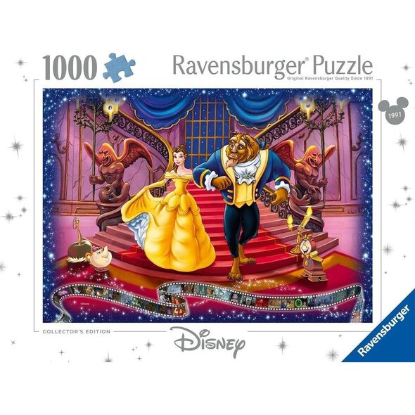 Ravensburger Puzzle 1000 Disney Classics Piękna i Bestia