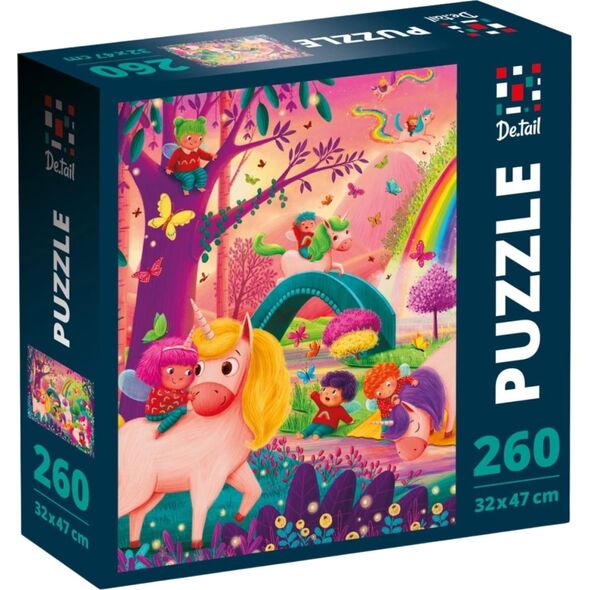 Roter Kafer Puzzle "Świat Jednorożców" Układanka Dla Dzieci I Dorosłych 260 Elementów