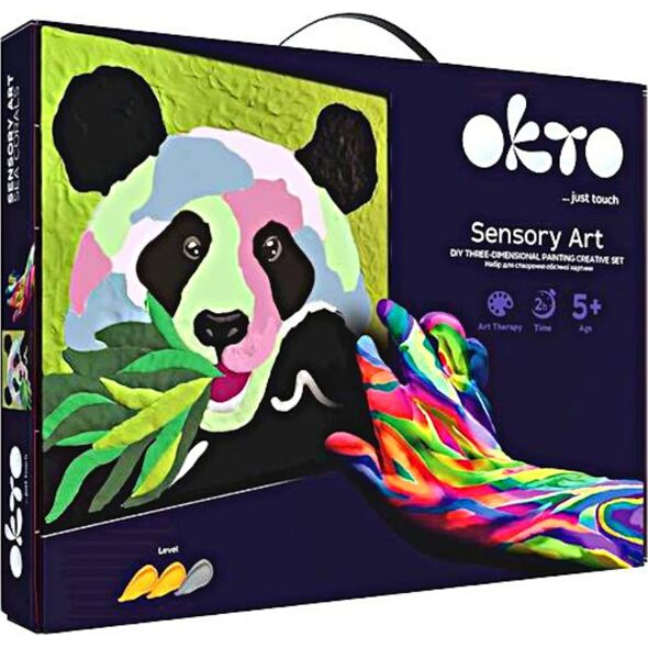 Okto Zestaw do obrazu 3D Panda 6792