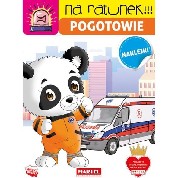 Martel Na ratunek. Pogotowie z naklejkami