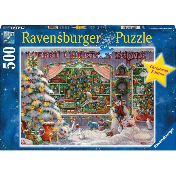 Ravensburger Puzzle 500 Sklep świąteczny