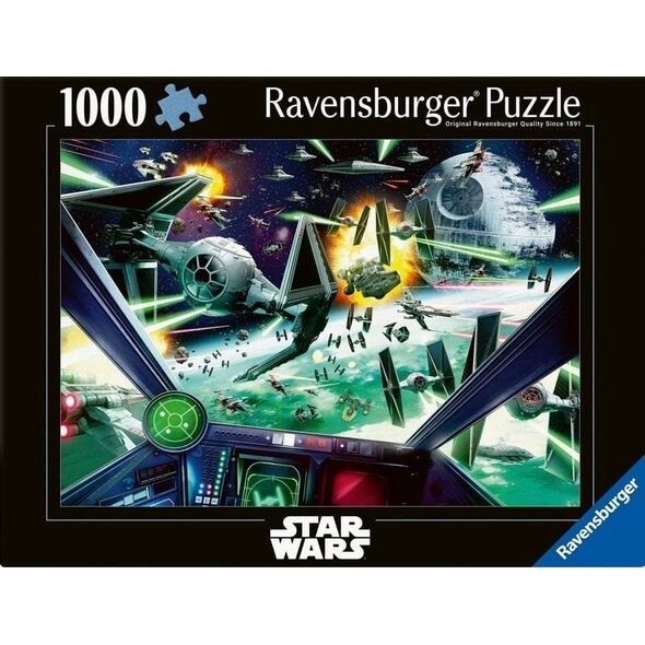 Ravensburger Puzzle 1000 Star Wars X-Wing Cockpit