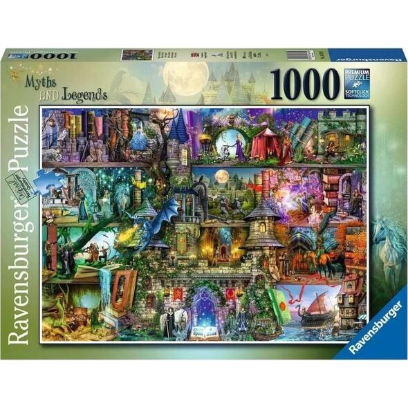 Ravensburger Puzzle Mity i legendy 1000 elementów